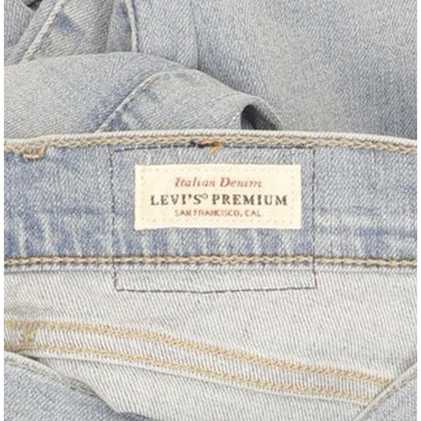 Levi's 724 Women Blue Straight Slim Stretch Jeans W27 L30