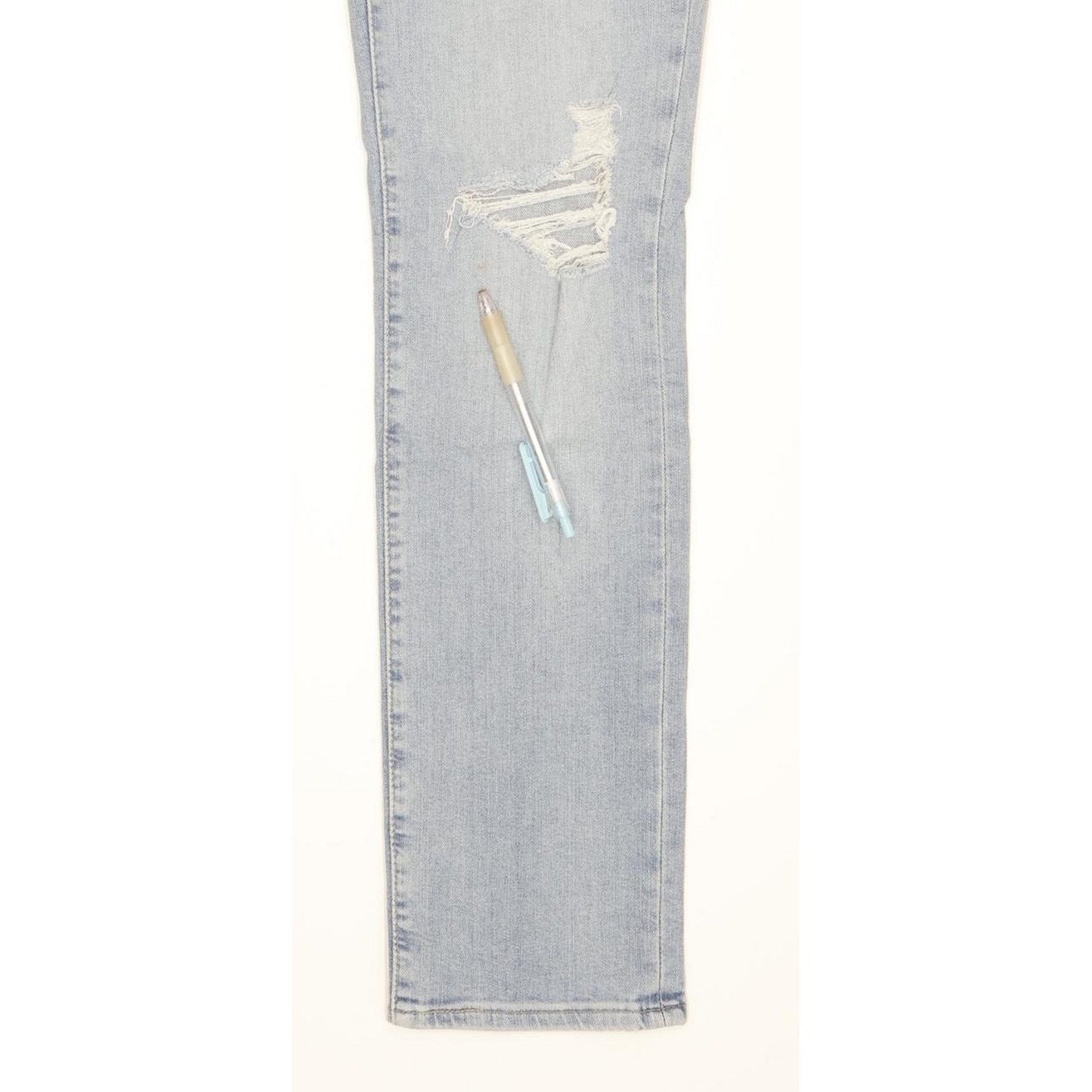 Levi's 724 Women Blue Straight Slim Stretch Jeans W27 L30