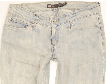 Levi's Demi Curve Women Blue Skinny Slim Stretch Jeans W27 L30