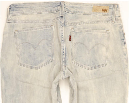 Levi's Demi Curve Women Blue Skinny Slim Stretch Jeans W27 L30