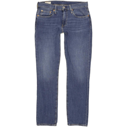 Levi's 502 Men Blue Tapered Regular Stretch Jeans W29 L31
