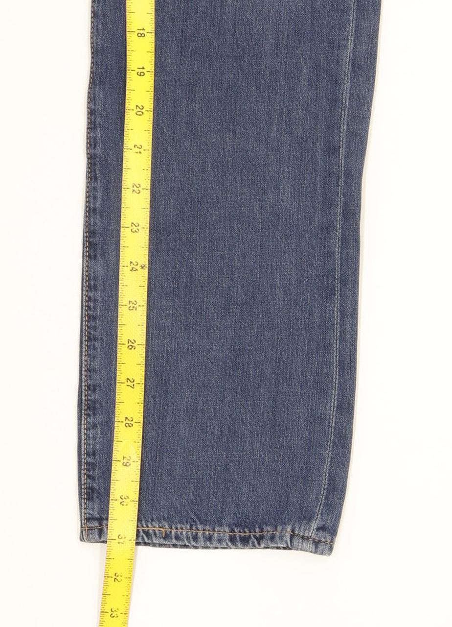 Levi's 502 Men Blue Tapered Regular Stretch Jeans W29 L31