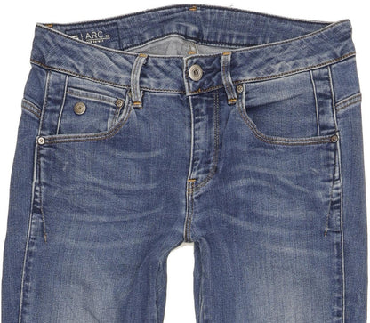 G-Star Arc 3D Women Blue Skinny Slim Stretch Jeans W27 L30