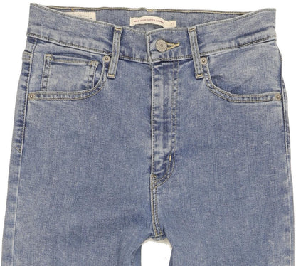 Levi's Mile Blue Skinny Slim Stretch Jeans High Waisted W27 L32
