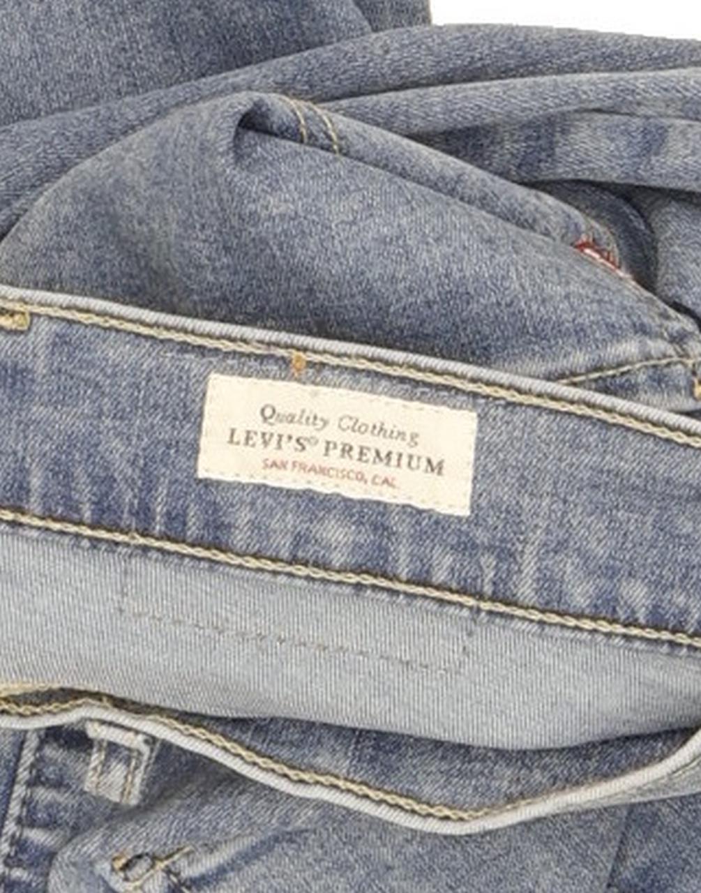 Levi's Mile Blue Skinny Slim Stretch Jeans High Waisted W27 L32