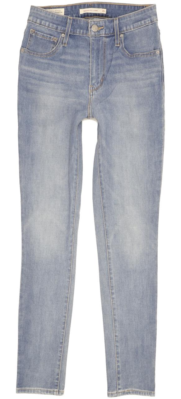 Levi's 721 Women Blue Skinny Slim Stretch Jeans W26 L28