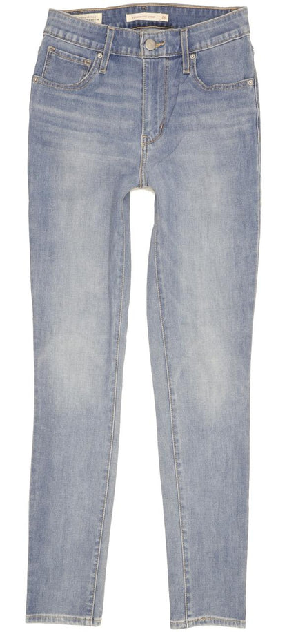 Levi's 721 Women Blue Skinny Slim Stretch Jeans W26 L28