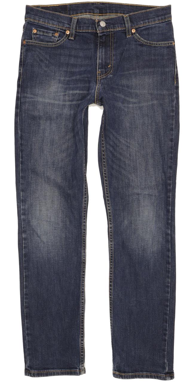 Levi's 511 Men Blue Straight Slim Stretch Jeans W30 L31
