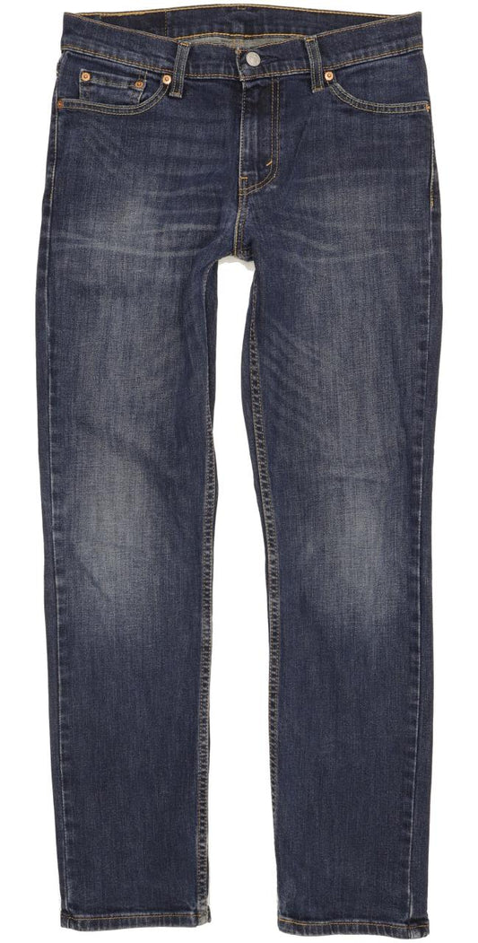 Levi's 511 Men Blue Straight Slim Stretch Jeans W30 L31