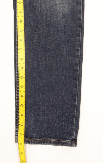 Levi's 511 Men Blue Straight Slim Stretch Jeans W30 L31