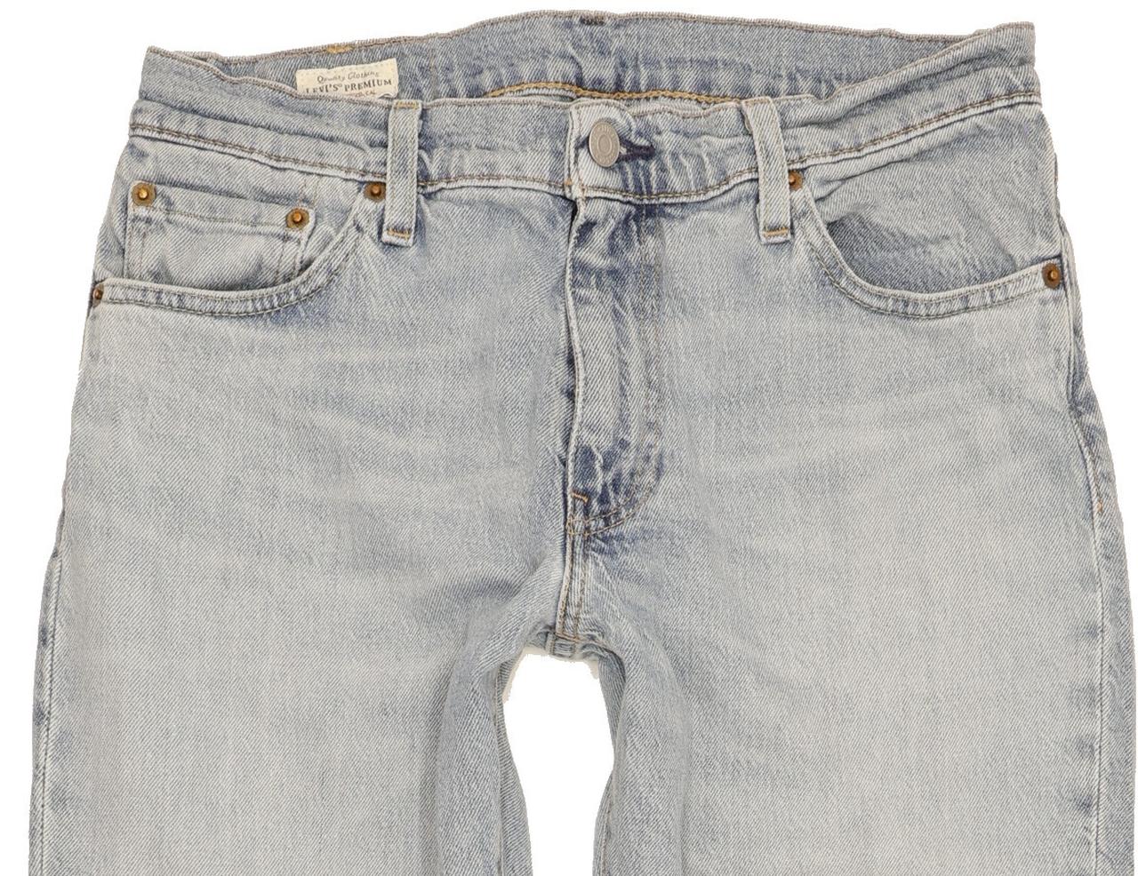 Levi's 511 Men Blue Straight Slim Stretch Jeans W30 L32
