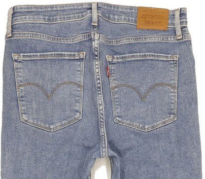 Levi's 721 Women Blue Skinny Slim Stretch Jeans W30 L32