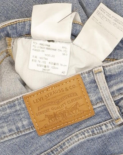 Levi's 721 Women Blue Skinny Slim Stretch Jeans W30 L32