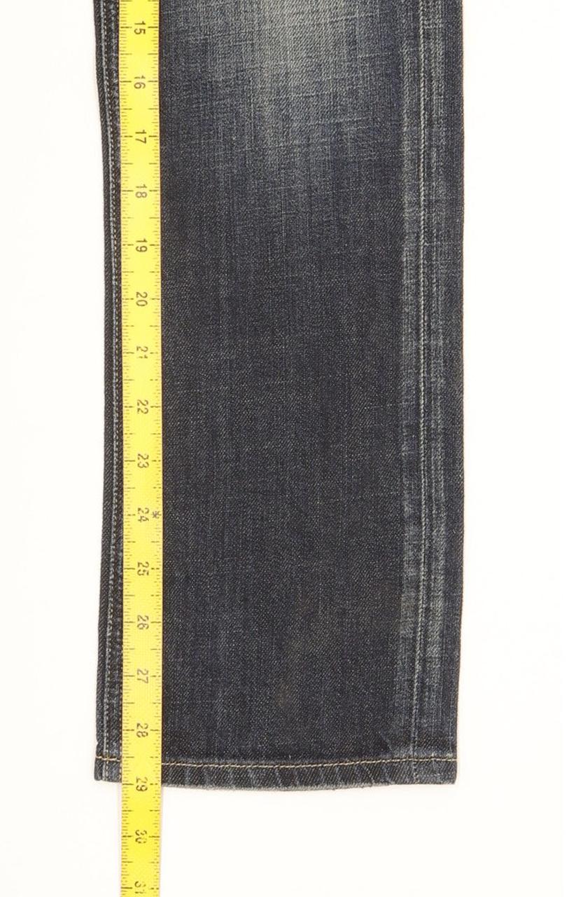 G-Star 3301 Women Blue Straight Slim Stretch Jeans W26 L29