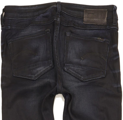 G-Star 3301 Contour Women Navy Skinny Slim Stretch Jeans W26 L28