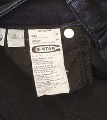G-Star 3301 Contour Women Navy Skinny Slim Stretch Jeans W26 L28