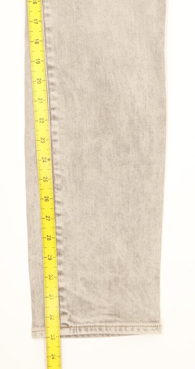 G-Star 3301 Men Grey Tapered Slim Stretch Jeans W36 L33