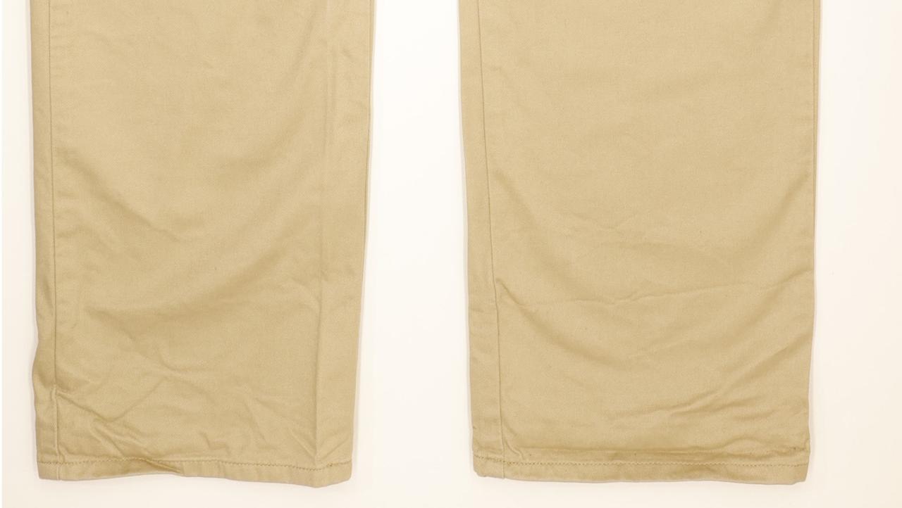 Lee Men Beige Straight Regular Chino Jeans W33 L32