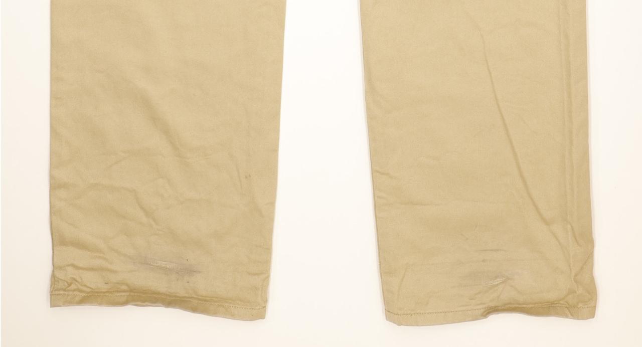 Lee Men Beige Straight Regular Chino Jeans W33 L32