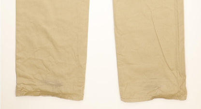 Lee Men Beige Straight Regular Chino Jeans W33 L32