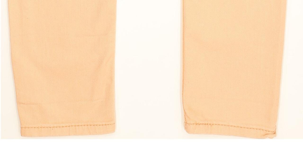Levi's Demi Curve Orange Women Skinny Slim Stretch Jeans W27 L30