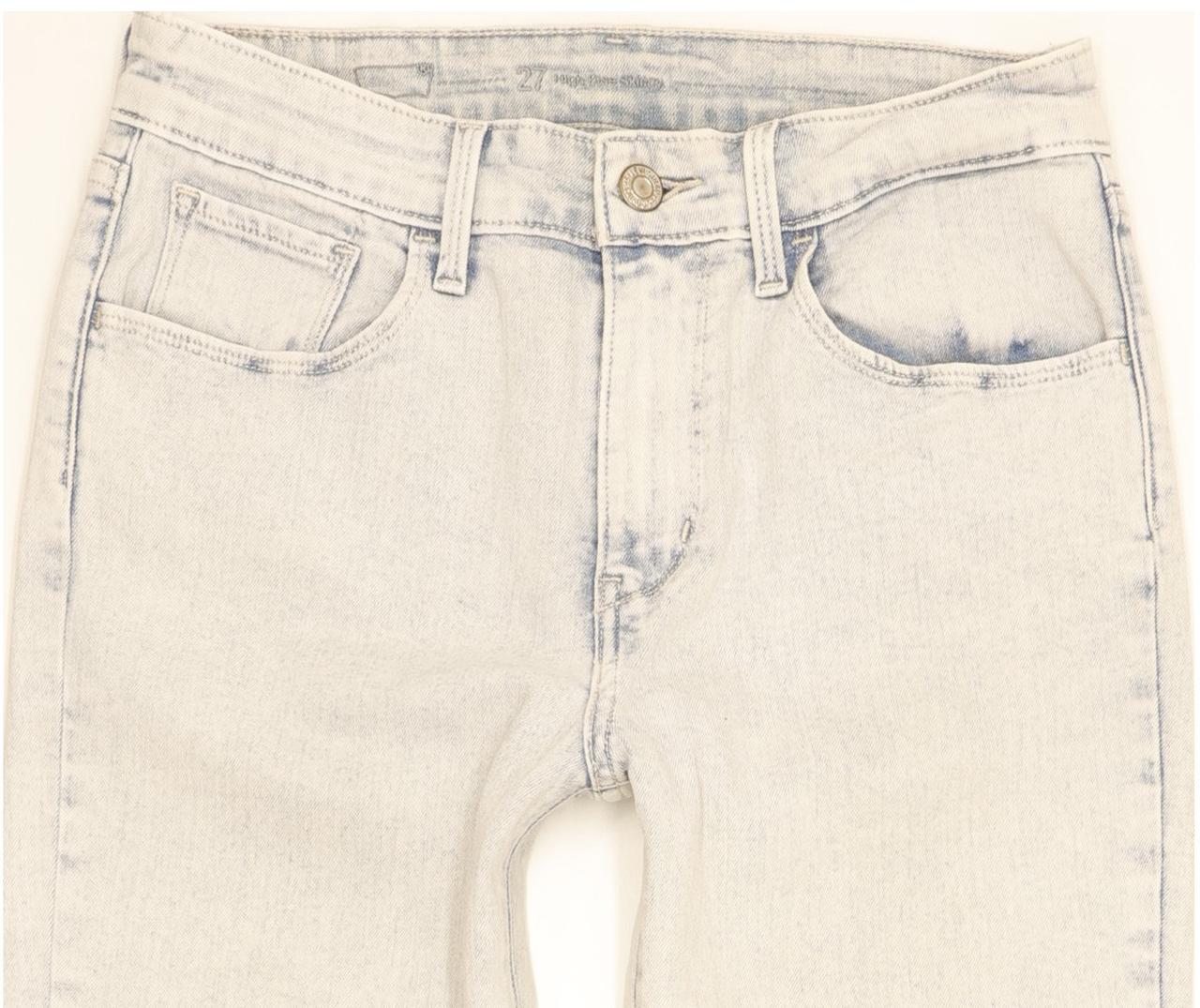 Levi's Women Blue Skinny Slim Stretch Jeans W27 L30