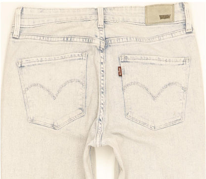Levi's Women Blue Skinny Slim Stretch Jeans W27 L30