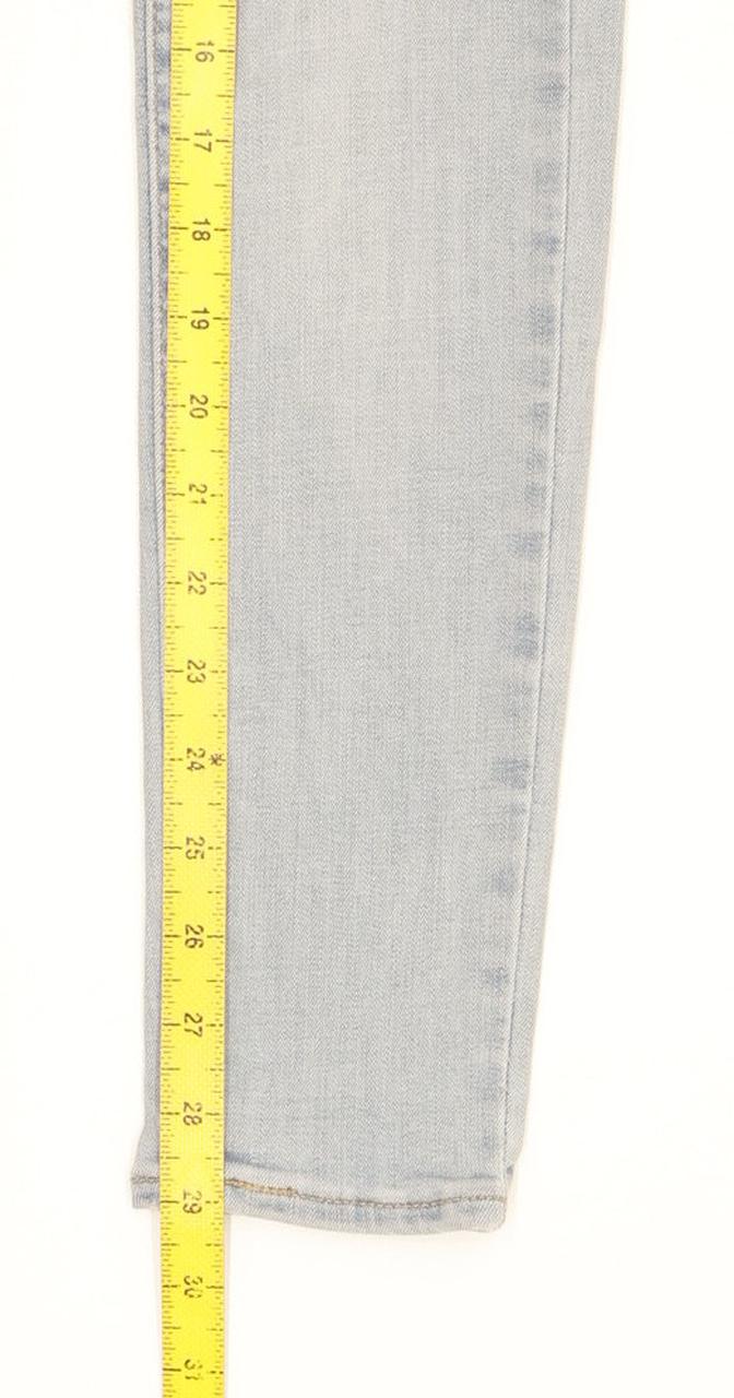 Levi's 710 Super Women Blue Skinny Slim Stretch Jeans W26 L29