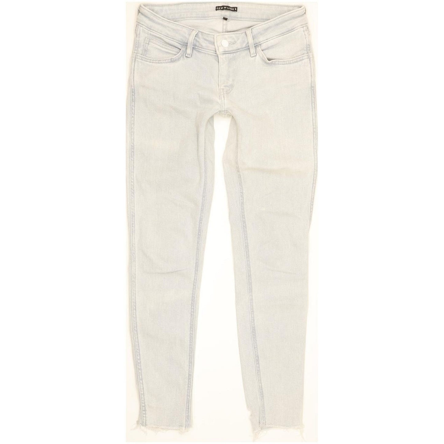 Levi's Line 8 Women Blue Skinny Slim Jeans W27 L28