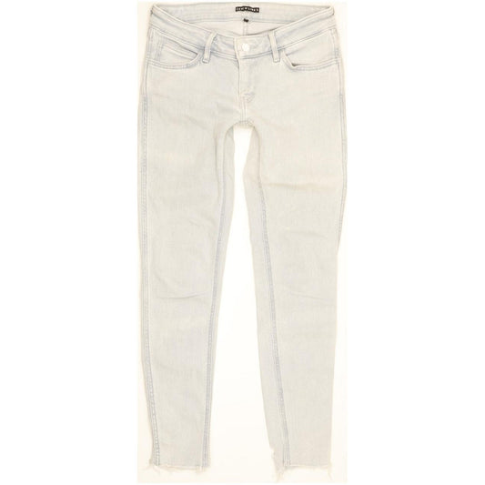 Levi's Line 8 Women Blue Skinny Slim Jeans W27 L28