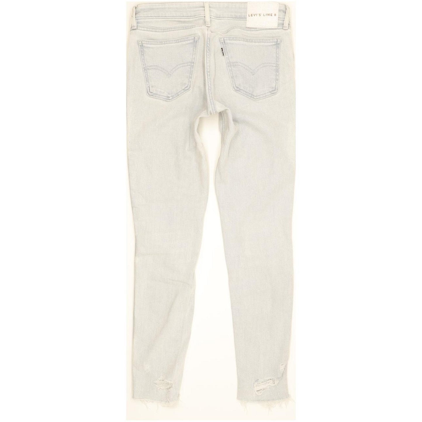 Levi's Line 8 Women Blue Skinny Slim Jeans W27 L28