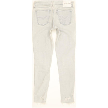 Levi's Line 8 Women Blue Skinny Slim Jeans W27 L28