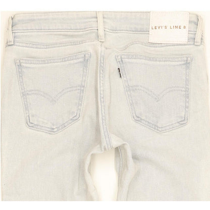 Levi's Line 8 Women Blue Skinny Slim Jeans W27 L28