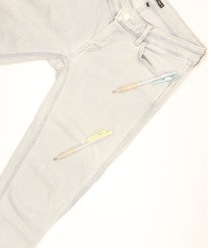 Levi's Line 8 Women Blue Skinny Slim Jeans W27 L28