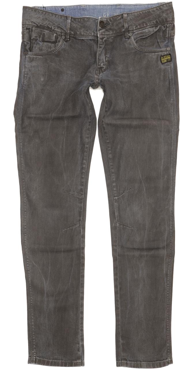 G-Star Fender Women Grey Skinny Slim Stretch Jeans W31 L34