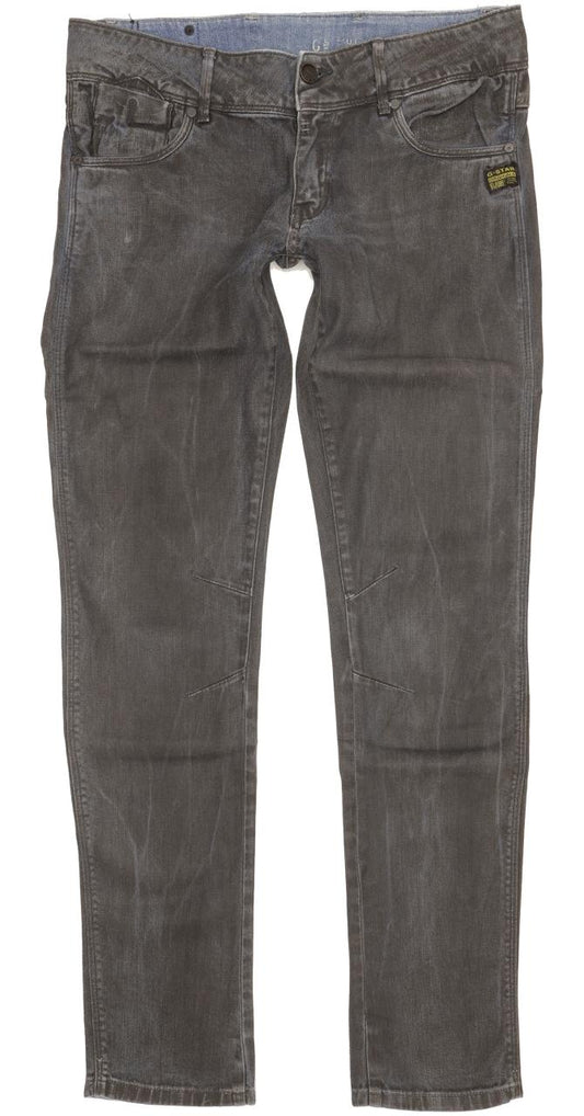 G-Star Fender Women Grey Skinny Slim Stretch Jeans W31 L34