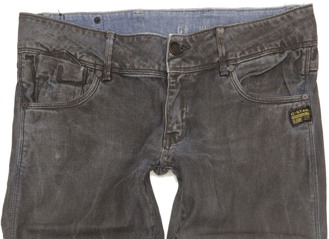 G-Star Fender Women Grey Skinny Slim Stretch Jeans W31 L34