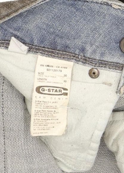 G-Star Fender Women Grey Skinny Slim Stretch Jeans W31 L34