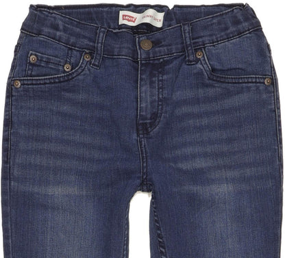 Levi's Kids Blue Tapered Slim Jeans W24 L30
