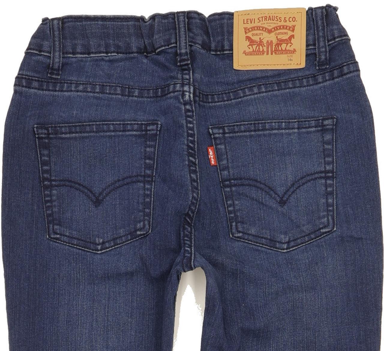 Levi's Kids Blue Tapered Slim Jeans W24 L30