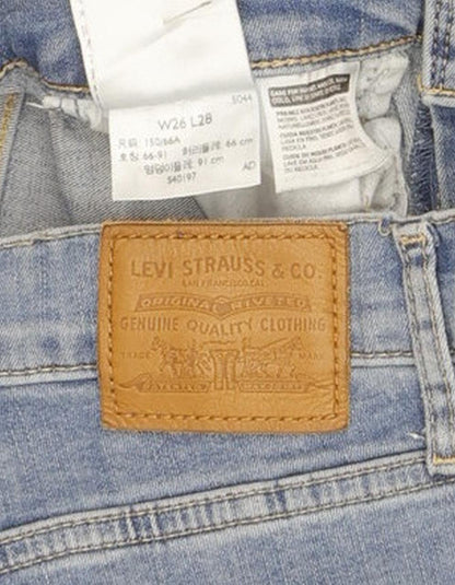 Levi's Mile Women Blue Skinny Slim Stretch Jeans W26 L28