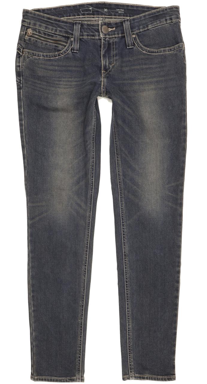 Levi's Women Blue Skinny Slim Stretch Jeans W30 L31