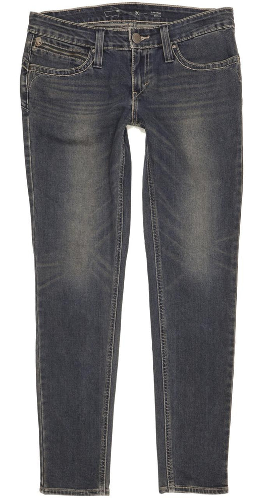 Levi's Women Blue Skinny Slim Stretch Jeans W30 L31