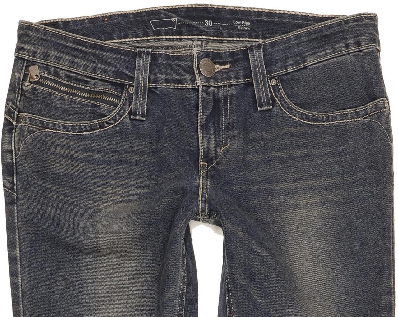 Levi's Women Blue Skinny Slim Stretch Jeans W30 L31