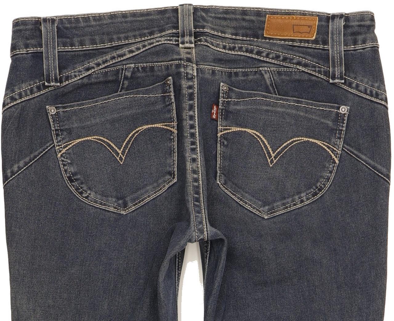 Levi's Women Blue Skinny Slim Stretch Jeans W30 L31