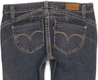 Levi's Women Blue Skinny Slim Stretch Jeans W30 L31