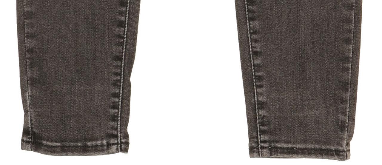 Levi's Mile Charcoal Skinny Slim Stretch Jeans High Waisted W28 L28