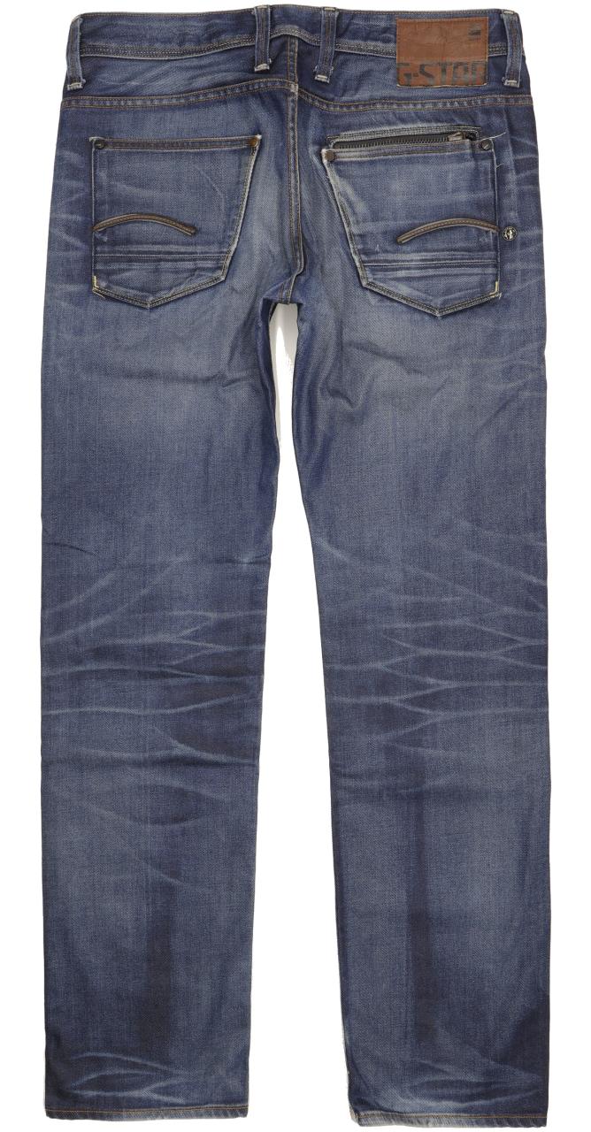 G-Star Men Blue Straight Regular Jeans W32 L33