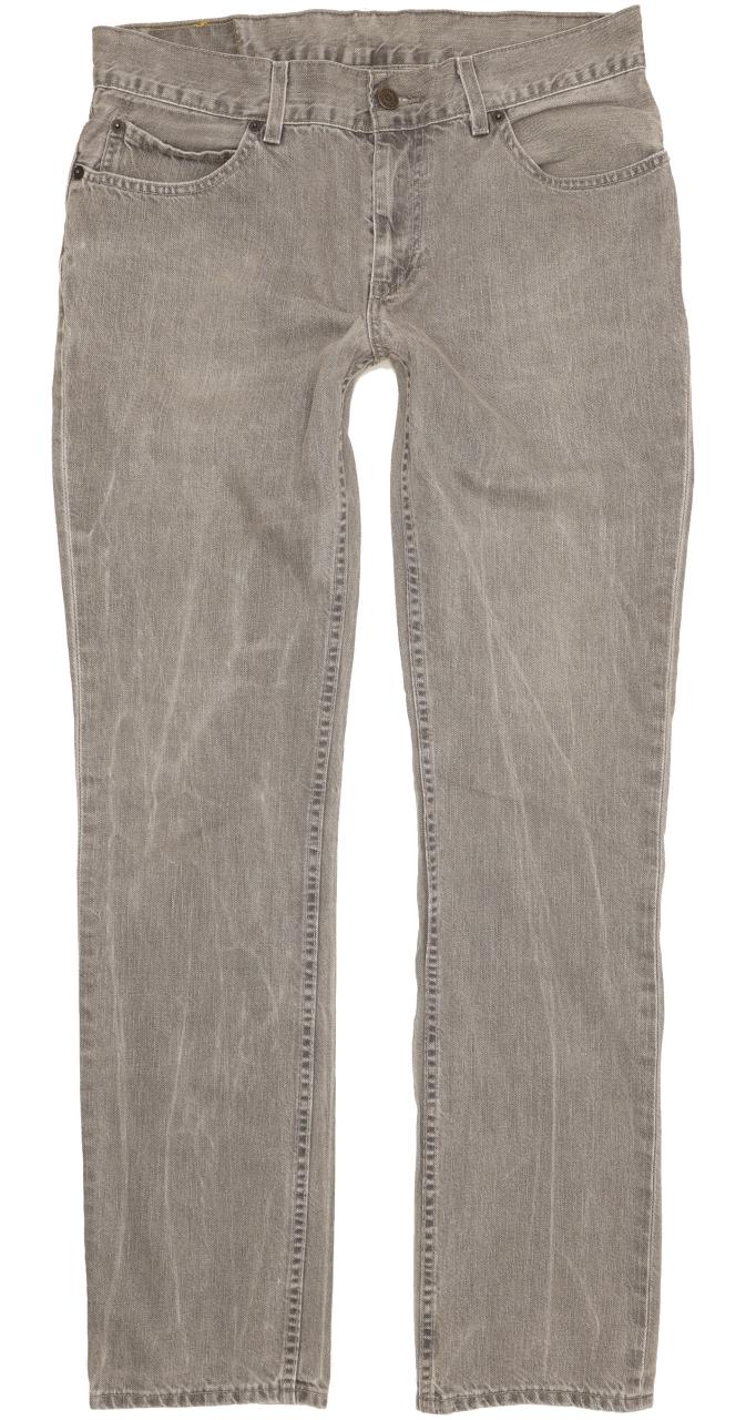 Levi's 511 Men Grey Straight Slim Jeans W34 L33