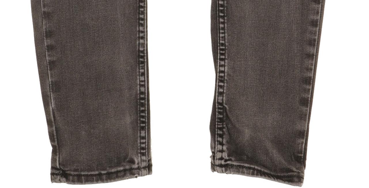 Levi's 710 Super Women Charcoal Skinny Slim Stretch Jeans W30 L30